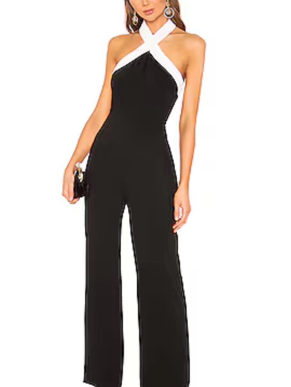 NWT Superdown Laurien Cross Front Jumpsuit